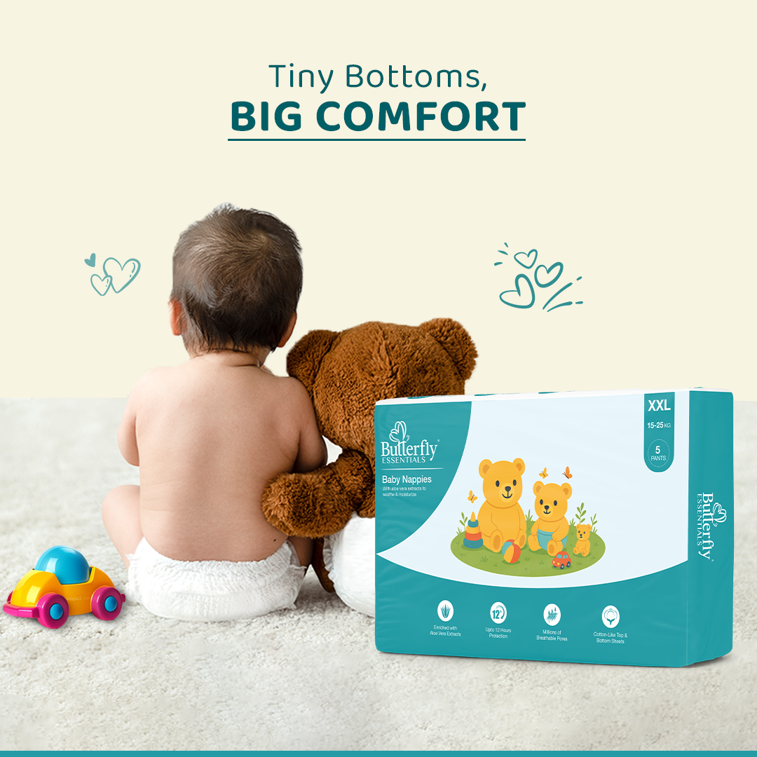 Baby Diapers – All-Day Dryness and Aloe Vera Care - XXL view 2