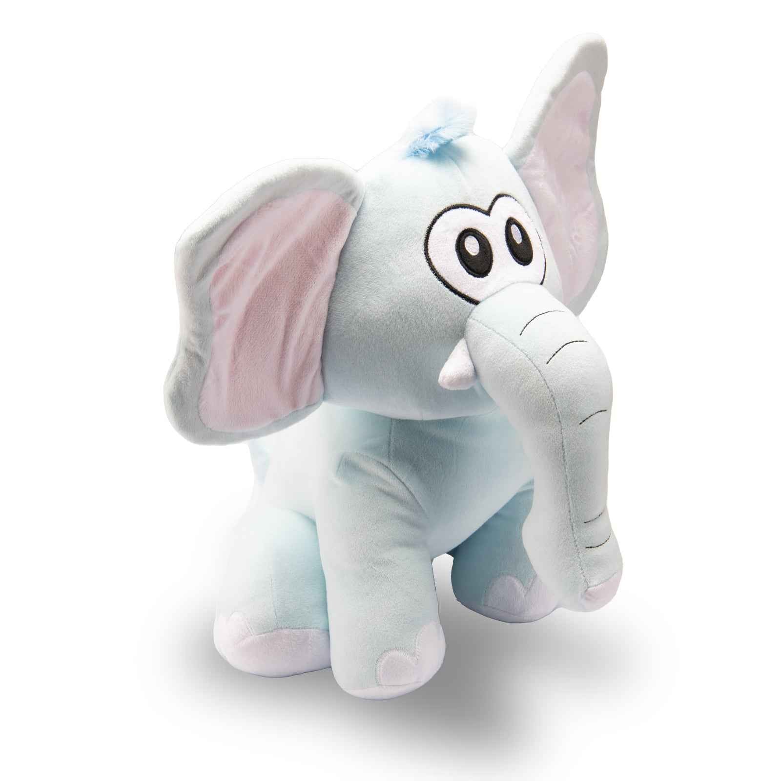 Elephant Plush Toy - Soft Sitting Elephant Toy thumbnail 6