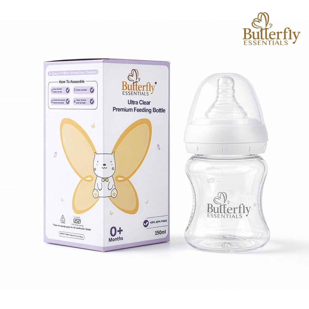 Feeding Bottle 150ml for Newborns | BPA-Free Baby Bottle