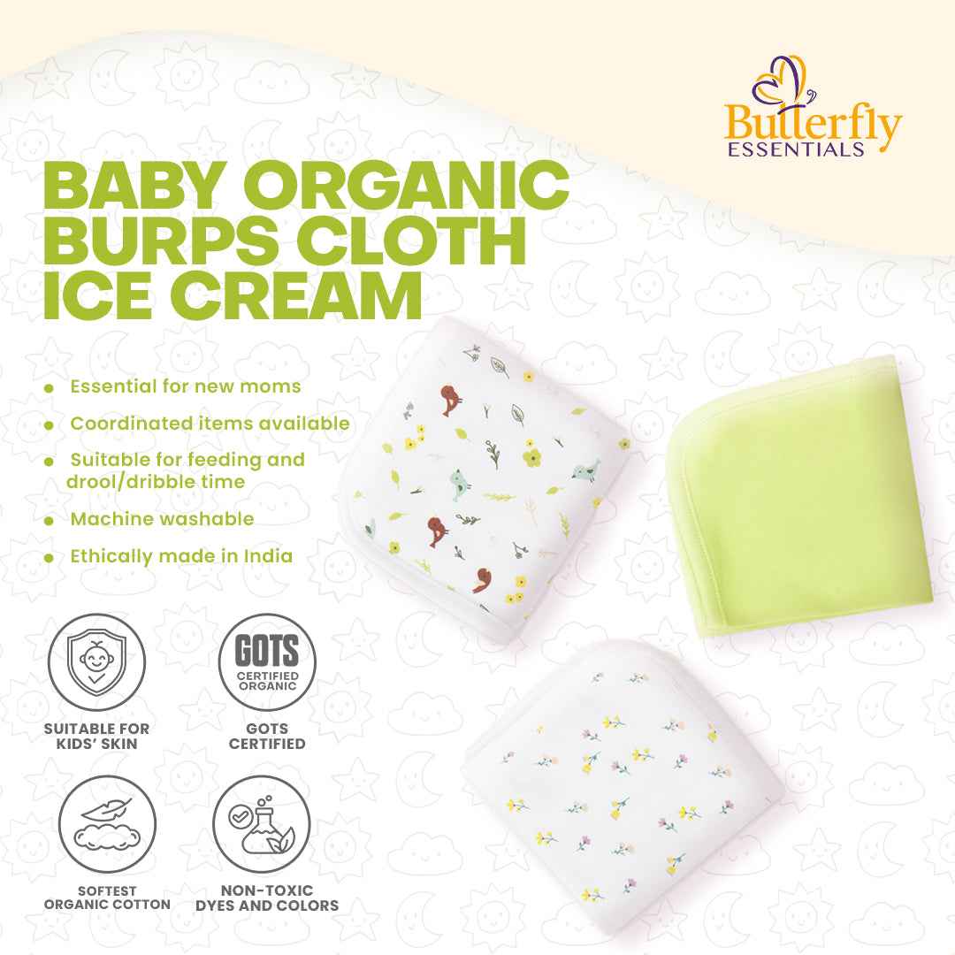 Baby Organic Burp Clothes
